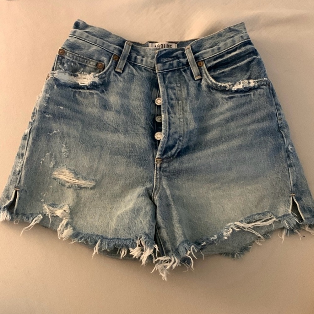 NWT Agolde Dee Ultra High Rise Close Fit Shorts